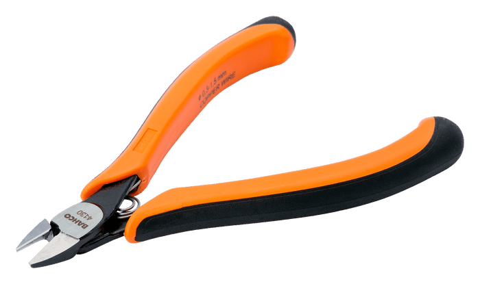 Bahco Ergo Micro Side Cutting Pliers with 2-Component Handle & Phosphate Finish 120mm