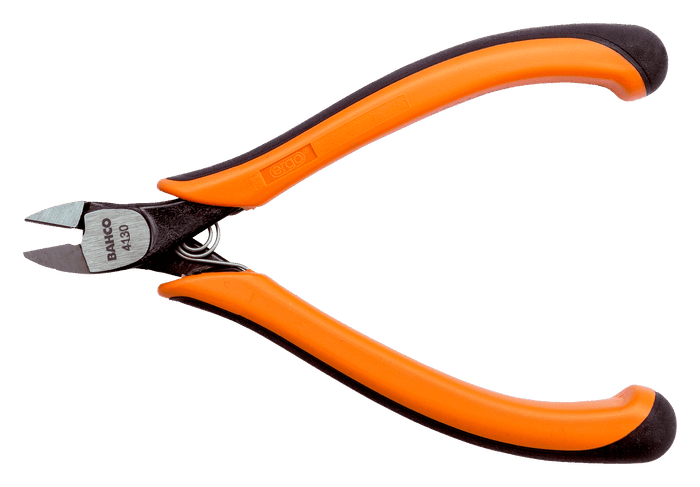 Bahco Ergo Micro Side Cutting Pliers with 2-Component Handle & Phosphate Finish 120mm