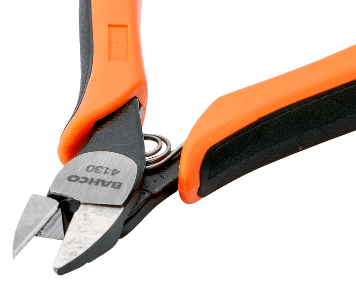 Bahco Ergo Micro Side Cutting Pliers with 2-Component Handle & Phosphate Finish 120mm