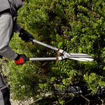 Bahco Hedge Shears Straight Edge Blades - Long Super Light Aluminium Handles