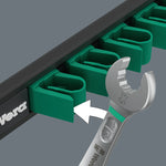 Wera 9642 Magnetic Rail 6003 Joker Imperial 1 Ring Spanner Set, 8 Pce