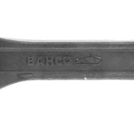 Bahco Wide Jaw Adjustable Wrench (Serrated Pipe Jaws / Phosphate Finish) 209mm/8in