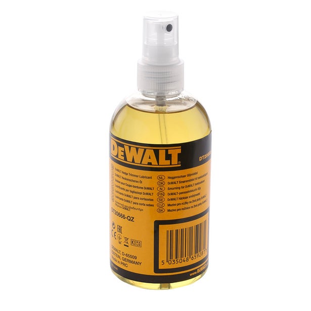 Dewalt Hedge Trimmer Blade Lubricant (For Use On All Hedge Trimmers)