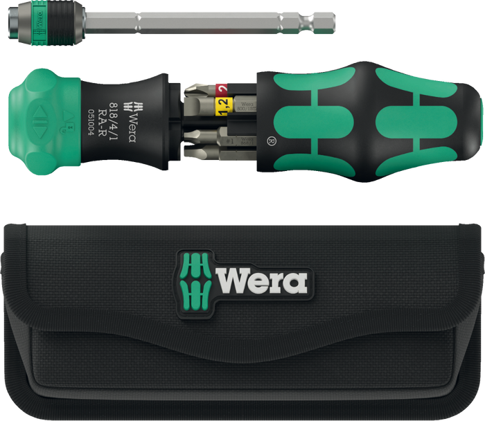Wera Kraftform Kompakt 26 RA-R with Textile Pouch 6 Piece