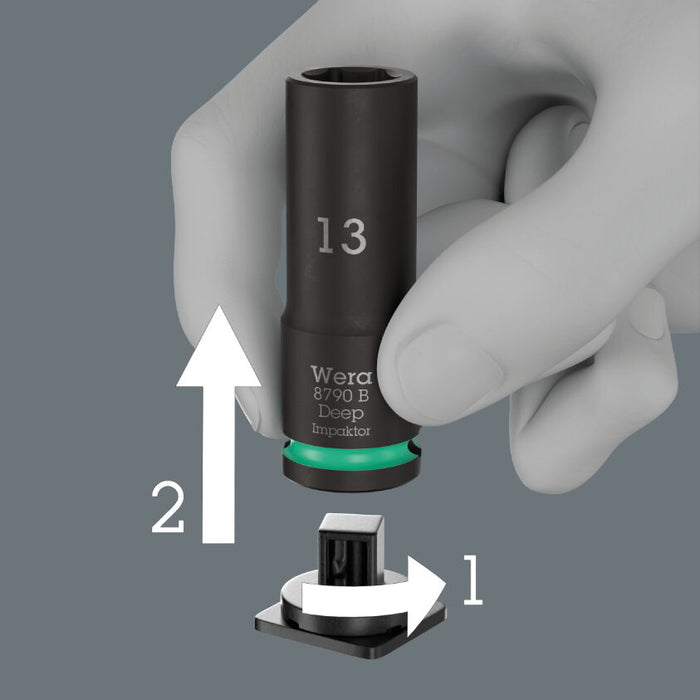 Wera 8790 B Impaktor Deep Impaktor Set 1, 14 Piece 005580