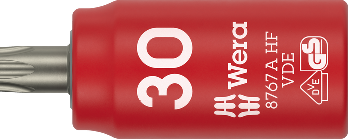 Wera 8767 A VDE HF Torx Zyklop Bit Socket 1/4
