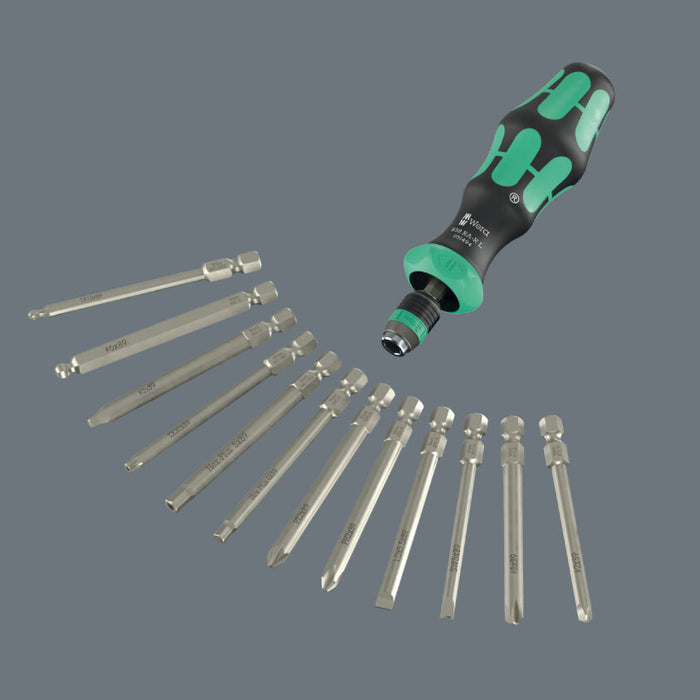 Wera 838 RA-R L Bitholding Screwdriver with Ratchet Functionality 1/4