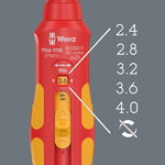 Wera 7516 VDE Kraftform Safe-Torque Speed Torque Screwdriver 2.4-4.0 Nm