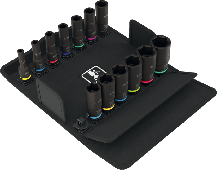 Wera 8790 B Impaktor Deep Imperial Set 1, 13 Piece 005581