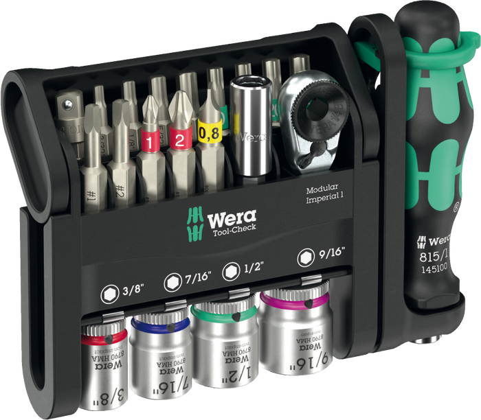 Wera Tool-Check Modular Imperial 1, 21 Piece 049001