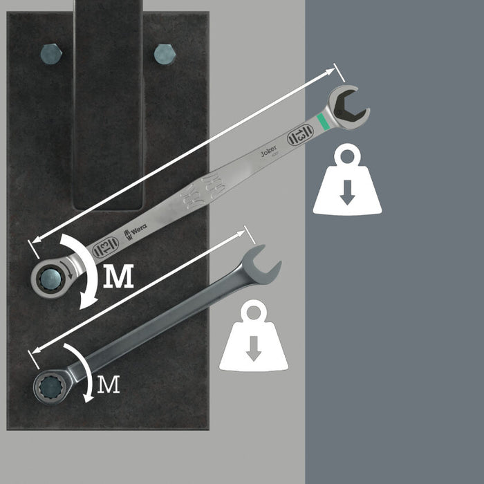 Wera JOKER 8-inch Adjustable Wrench - German Engineering For Professional Use