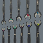 Wera 6000 Joker Black Edition 11 Set 1 Ratcheting Combination Spanner Set, 11 Pce