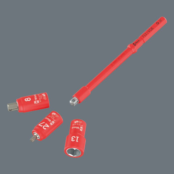 Wera Kraftform Kompakt A VDE 712 i SB Adapter Blade, Insulated, for 1/4