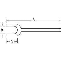 Hazet Removal And Assembly Fork 1780-29 80mm