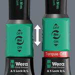 Wera Click-Torque Lock C3 Adjustable Torque Wrench, Reversible Ratchet, Torque Lock Function 1/2