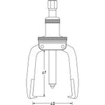 Hazet Puller 3-Arm 1785-150