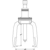 Hazet Puller 3-Arm 1785-150