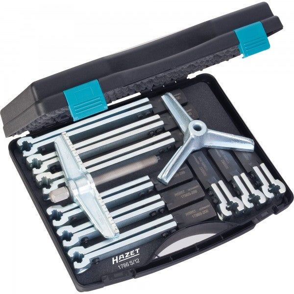 Hazet 12Pce Puller Set 3-Arm 1786S/12