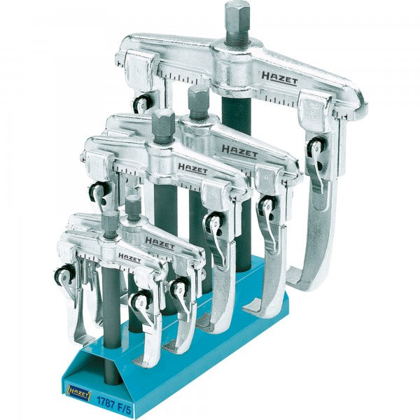 Hazet 5 Pce Quick-Clamping Puller Set 2-Arm 1787F/5