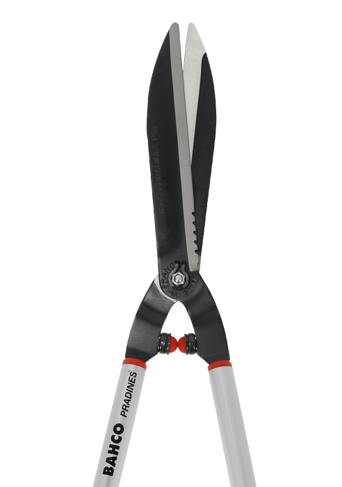 Bahco Hedge Shears Straight Edge Blades - Long Super Light Aluminium Handles