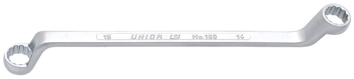 Unior 180/1 Offset Ring Spanners - Metric (Various Sizes)