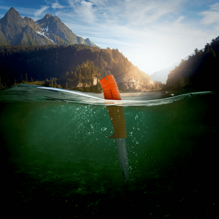 Bahco Rescue Floating Knife with Handle/Holster