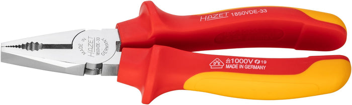 Hazet VDE Combination Pliers 1850VDE-33