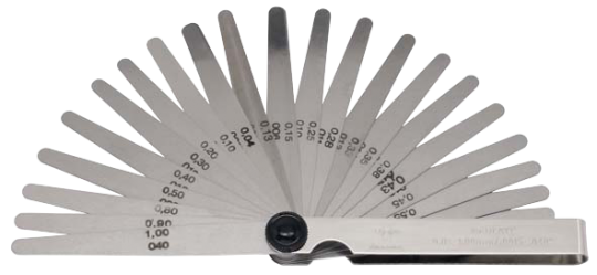 Elora 188MZ-25 Feeler Gauge 0.04 - 1.00mm / 0.0015 - 0.0400