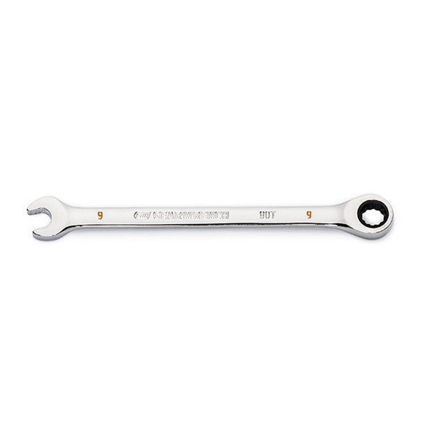 Gearwrench 9mm 90-Tooth 12 Point Ratcheting Combination Spanner 86909