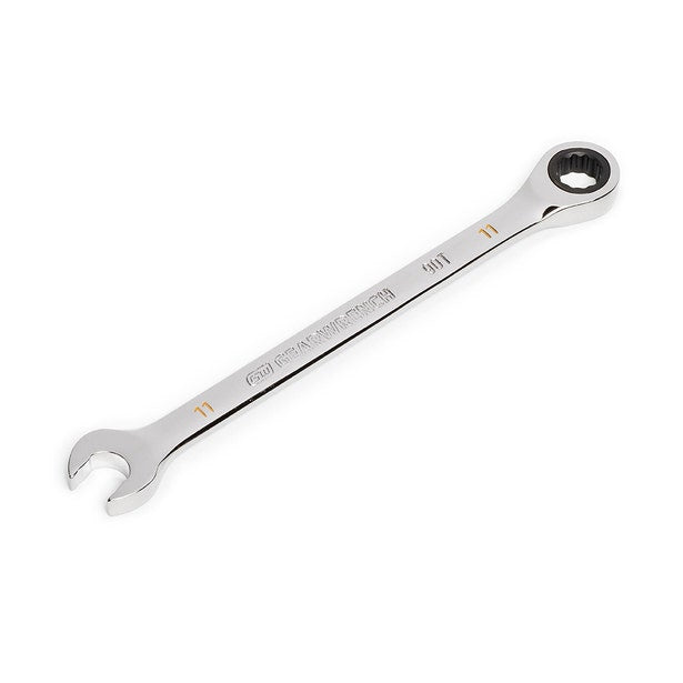 Gearwrench 11mm 90-Tooth 12 Point Ratcheting Combination Spanner 86911