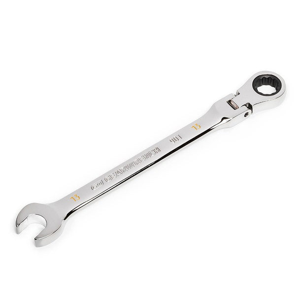 Gearwrench 13mm 90-Tooth 12 Point Flex Head Ratcheting Combination Spanner 86713