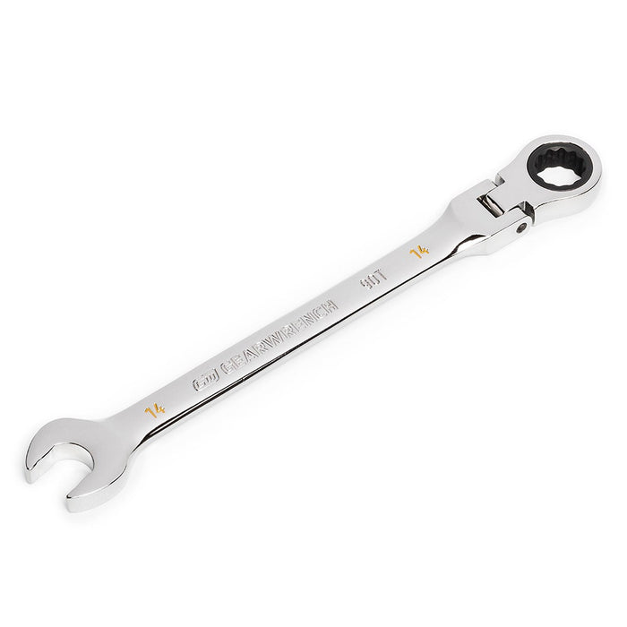 Gearwrench 14mm 90-Tooth 12 Point Flex Head Ratcheting Combination Spanner 86714