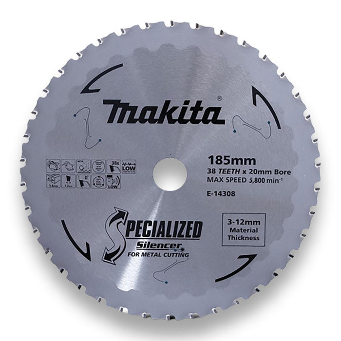 Makita 185x20mm 38T TCT Circular Saw Blade for Metal Cutting