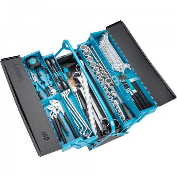 Hazet 80 Pce Metal Tool Box With Tool Assortment 190/80