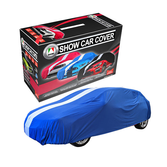 Indoor Car Cover Medium up to 4.5m Blue 2-192BU