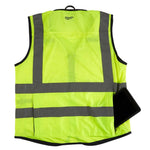 Milwaukee Premium High Visibility Vest Yellow Size L/XL