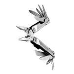 Leatherman 17 Tool Rebar Lightweight Multi-Tool with Nylon Sheath Silver Peg