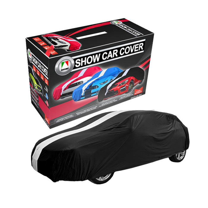 Indoor Car Cover Medium up to 4.5m Black 2-192BK