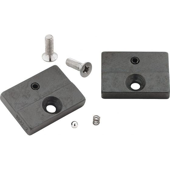 Hazet Replacement Set: 1 Pair Of Jaws 30mm Wide 2 Screws 2 Sleeves 1932-2/6