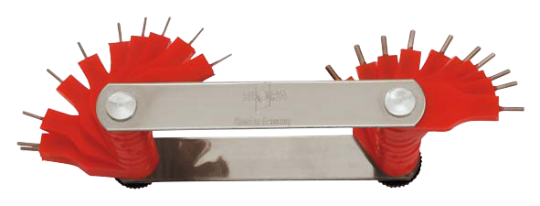 Elora Nozzle Gauge 20 Pce 0 45-1 50mm 194-20M