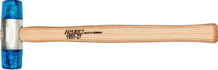 Hazet Plastic Soft-Faced Hammer Low Rebound 1951-27 27mm