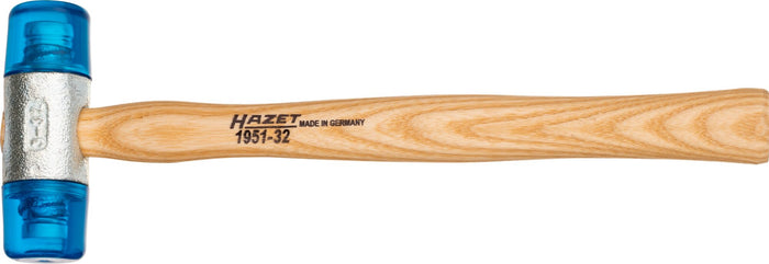 Hazet Plastic Soft-Faced Hammer Low Rebound 1951-32 32mm