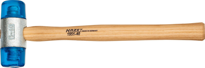 Hazet Plastic Soft-Faced Hammer Low Rebound 1951-40 40mm