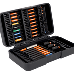 Bahco 1/4” Impact Torsion Bit Set for Phillips/TORX®/Robertson/Hex Head Screws 38 Pcs