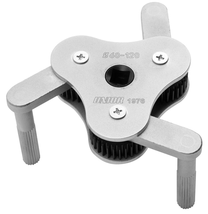 Unior 1976/2 Adjustable Oil Filter Wrench 60-120mm