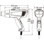 Hazet 6 Pce Heat Gun Set 1990N/6