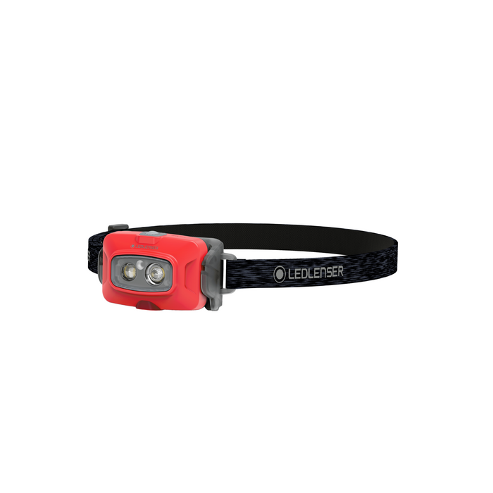 Ledlenser HF4R Core 500lm Rechargeable IP68 Flood & Spot Beam 72gm Headlamp Red