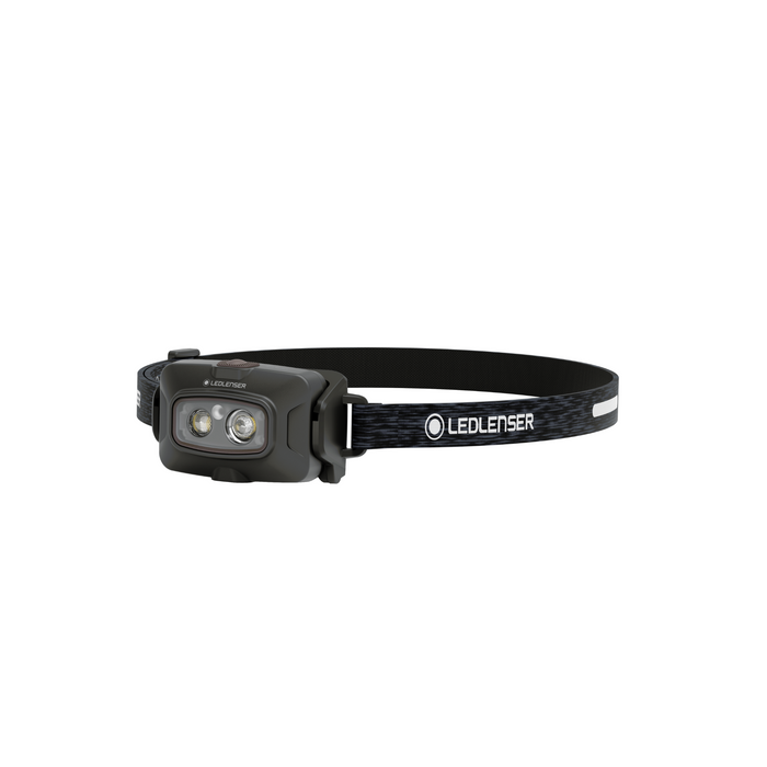 Ledlenser HF4R Signature 600lm Rechargeable IP68 Flood & Spot Beam RGB 72gm Headlamp Black
