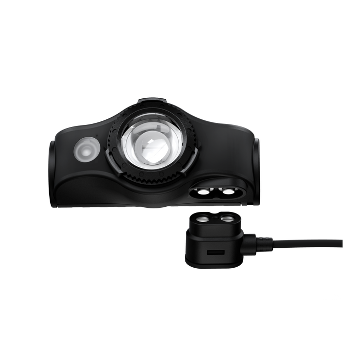 Ledlenser MH4 400lm Rechargeable Outdoor Headlamp Red Night Mode Black