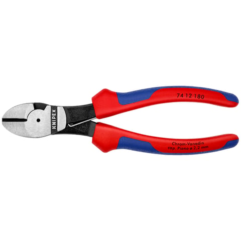 Knipex 74 12 180 High Leverage Diagonal Cutting Nippers